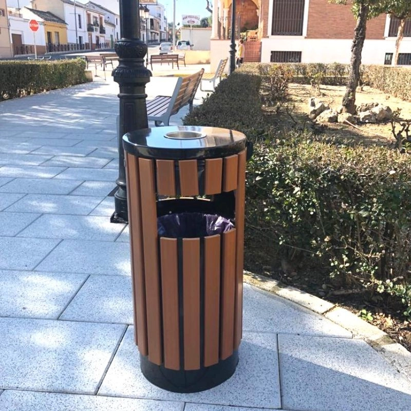 TQ Papelera Park R 40L – Marrón claro