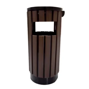 TQ Papelera Park R 40L – Marrón oscuro